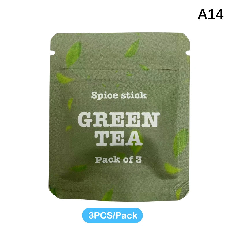 Aromatherapy cotton core 3-Piece Replacement Sticks Smokeless Essential Oil Inhaler for Smoking Cessation