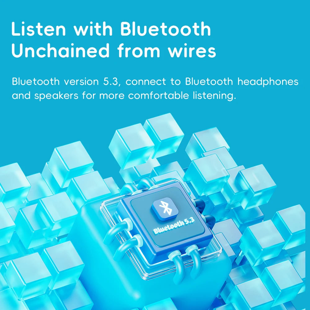 Snowsky  Echo Mini Hi-Fi Bluetooth MP3 Music Player with 15 Hours Playback and 3.5mm/4.4mm Headphone Outputs