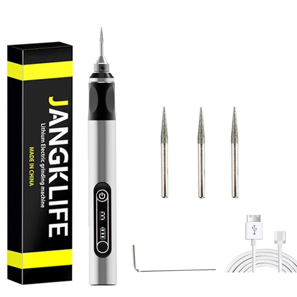 Jangklife  Rotary Tool Kit for Woodworking and Engraving - DIY Projects