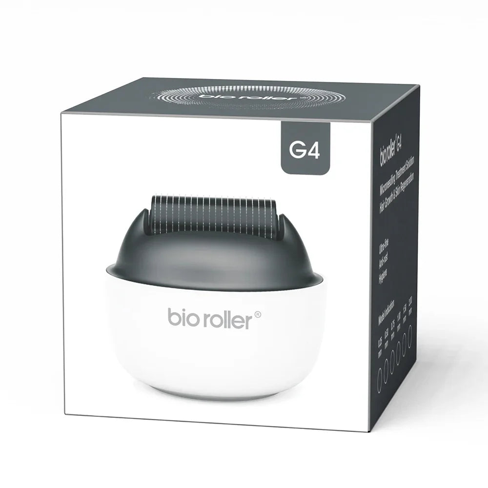 Bio Roller G4 Microneedle Derma Roller with 1200 Titanium Pins