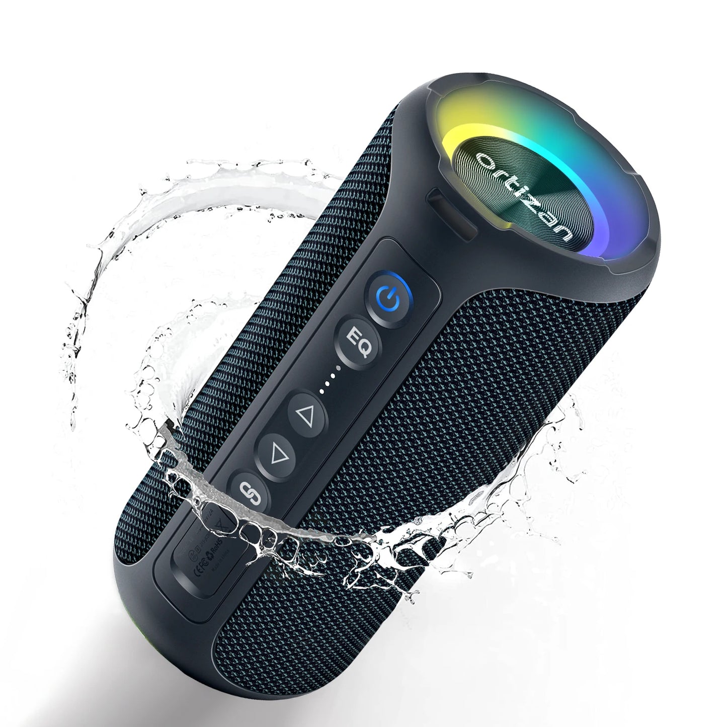 Ortizan 40W Enhanced Bass Portable Bluetooth Speaker with 30 Hours Playtime and IP7 Waterproof Rating, Bluetooth 5.3 Technology