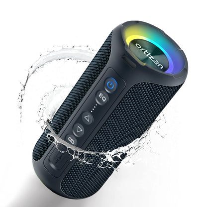 Ortizan 40W Enhanced Bass Portable Bluetooth Speaker with 30 Hours Playtime and IP7 Waterproof Rating, Bluetooth 5.3 Technology
