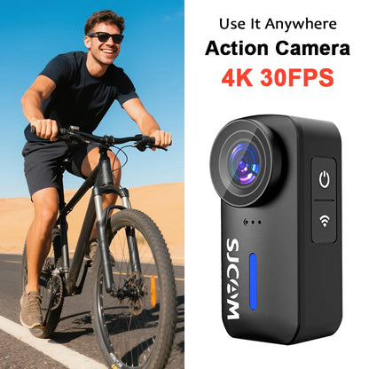 C110 4K HD Waterproof Action Camera with WiFi, Electronic Image Stabilization, 135° Wide Angle Lens, and 2.5-Hour Battery Life