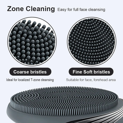 Rechargeable Facial Cleansing Brush with 5 Modes for Deep Cleaning for Men and Women