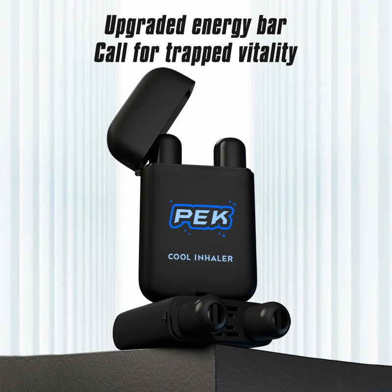 Double-Hole Nasal Cooling Stick for Motion Sickness Relief and Enhanced Alertness