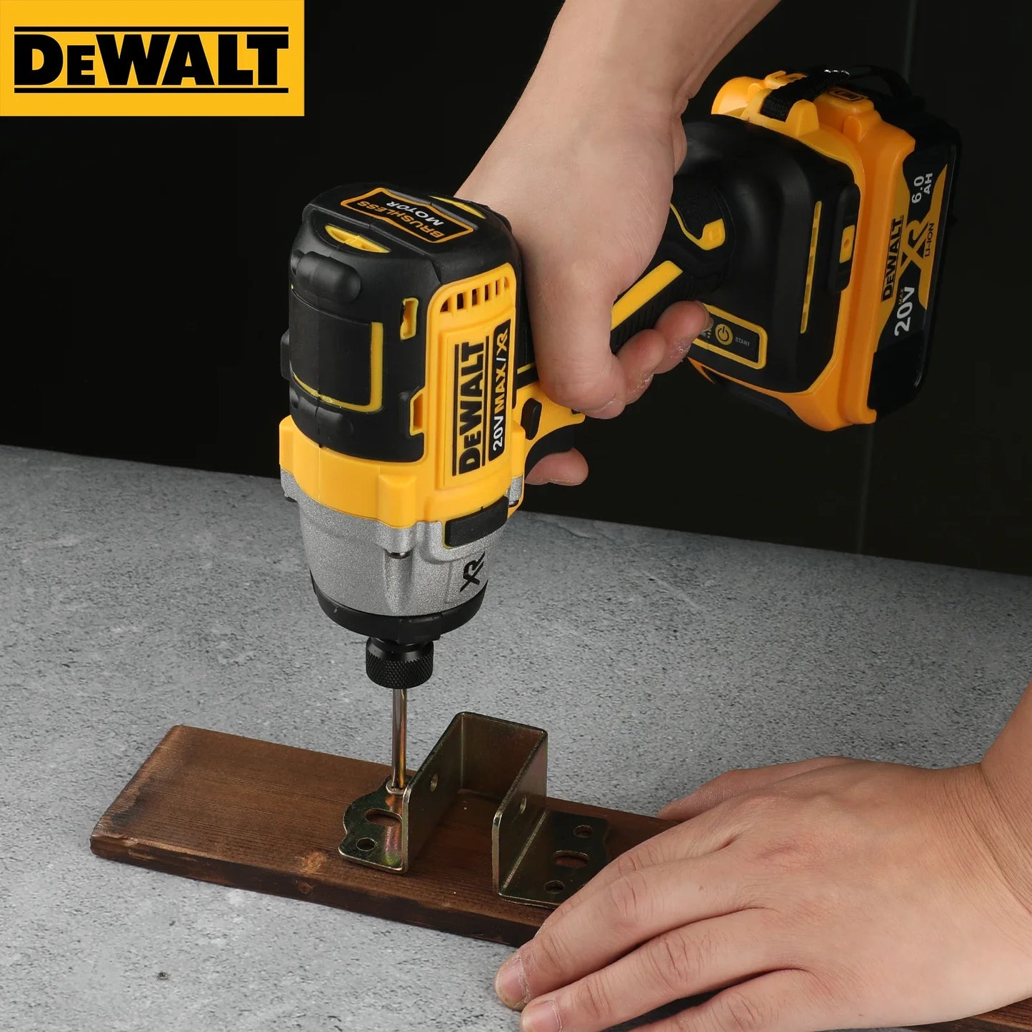 DeWalt DCF887 Brushless Cordless Electric Impact Driver - 205N.M Compatible with  20V Battery