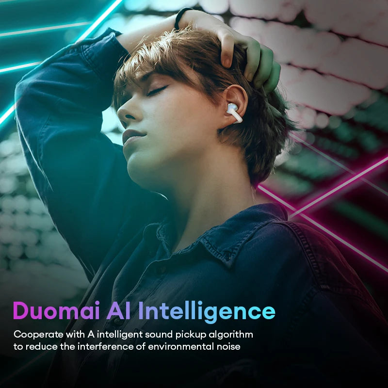 Monster AC660 Wireless Earbuds with Earclip Design, Bluetooth 5.4, Noise Canceling