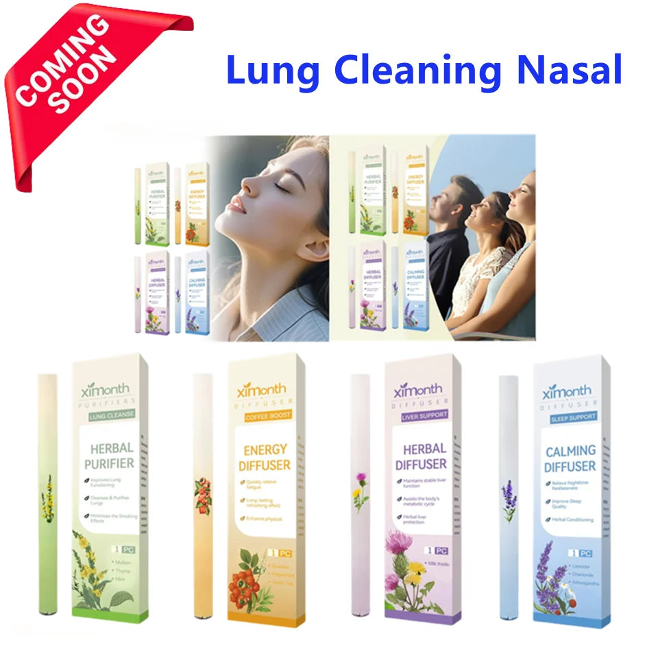 Lung and Nasal Cleaning Suction Device with Refreshing Fragrance - Personal Care for Clear Breathing
