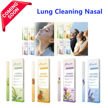 Lung and Nasal Cleaning Suction Device with Refreshing Fragrance - Personal Care for Clear Breathing
