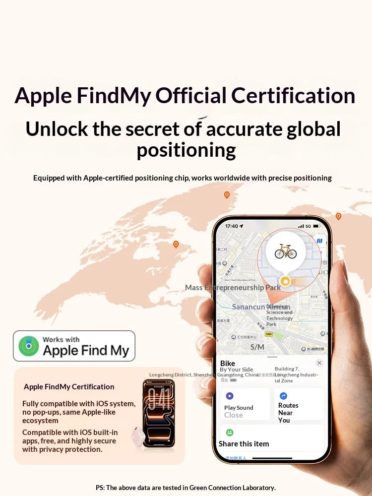 UGREEN Smarttag Bluetooth Tracker for Keys and Items with 2-Year Battery Life, Compatible with Apple Find My (iOS Only)