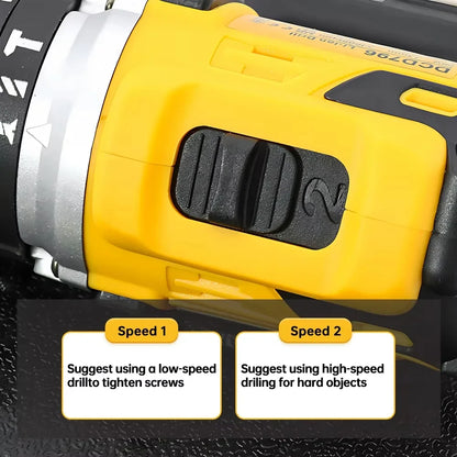 DeWalt DCD796 2025 Cordless Brushless Electric Drill - 2000 RPM Adjustable Speed Impact Driver with Rechargeable Power Tools