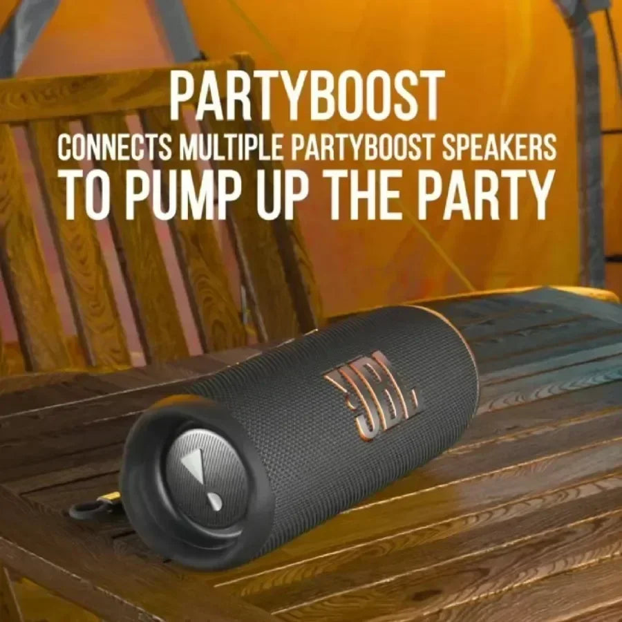 JBL Flip 6 Portable Bluetooth Speaker - IPX7 Waterproof Outdoor Stereo with Independent Tweeter and Enhanced Bass