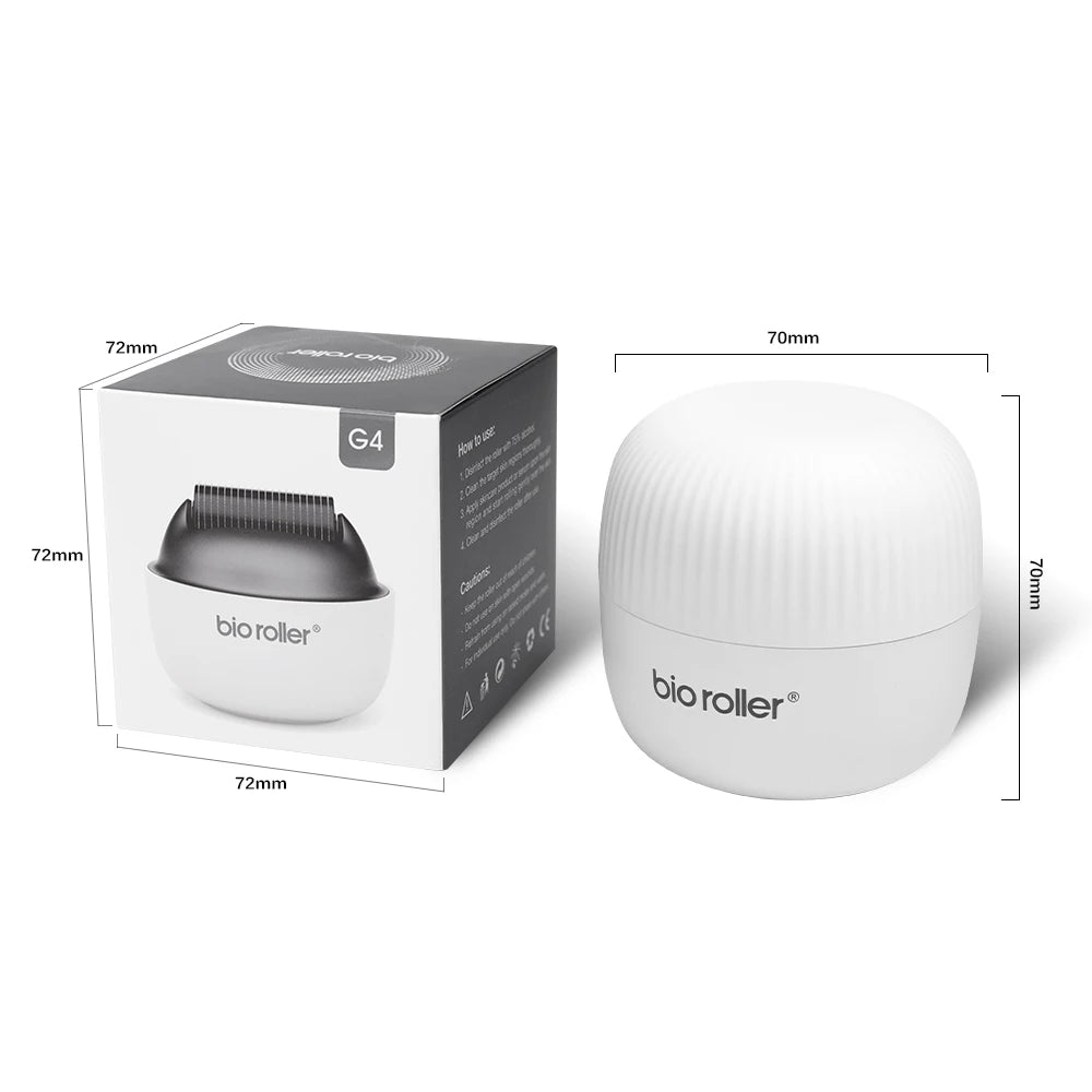 Bio Roller G4 Microneedle Derma Roller with 1200 Titanium Pins