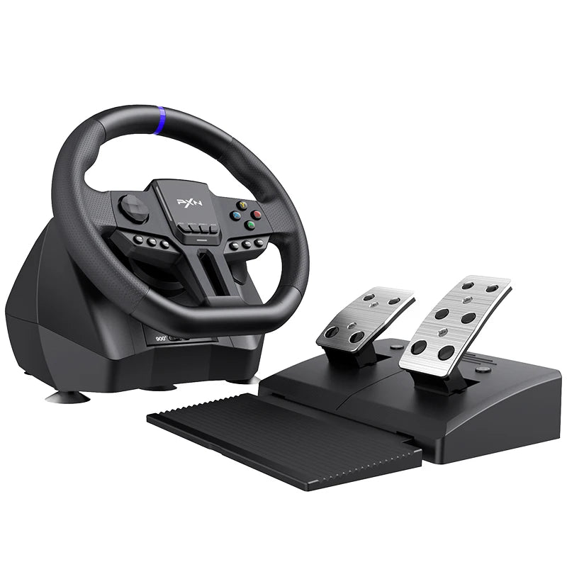  Gaming Steering Wheel V900 GEN2 - 270°/900° Rotation Racing Simulator for PC, Switch, All Sony PS Game series and Xbox Series 