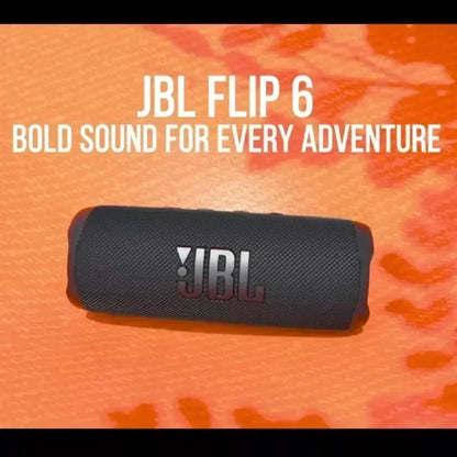 JBL Flip 6 Portable Bluetooth Speaker - IPX7 Waterproof Outdoor Stereo with Independent Tweeter and Enhanced Bass
