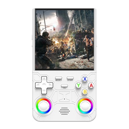 R36 Ultra Portable Retro Game Console with 4'' IPS Screen - Handheld Emulator with 64G/128G Storage and Over 20,000 Games