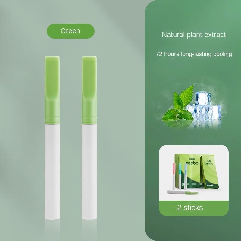 Mint Cigarette Replacement Stick - Smokeless Inhaler for Smoking Cessation and Fresh Breath