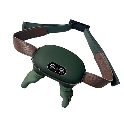 Bionic Wireless Neck and Shoulder Massager with Brushless Motor for Cervical and Trapezius Relief