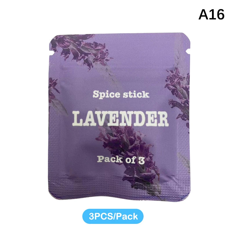 Aromatherapy cotton core 3-Piece Replacement Sticks Smokeless Essential Oil Inhaler for Smoking Cessation