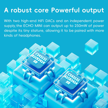 Snowsky  Echo Mini Hi-Fi Bluetooth MP3 Music Player with 15 Hours Playback and 3.5mm/4.4mm Headphone Outputs