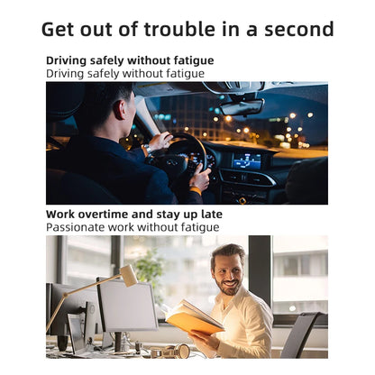 Double-Hole Nasal Cooling Stick for Motion Sickness Relief and Enhanced Alertness