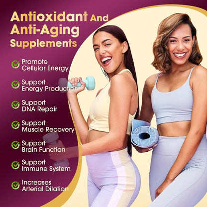 Hinyingli NAD Supplement Pure Organic Liposome Nad+Containing Resveratrol Enhances Nad+Anti-Aging, Energy, and Focus