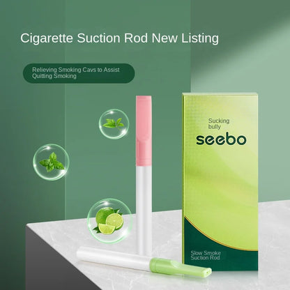 Mint Cigarette Replacement Stick - Smokeless Inhaler for Smoking Cessation and Fresh Breath