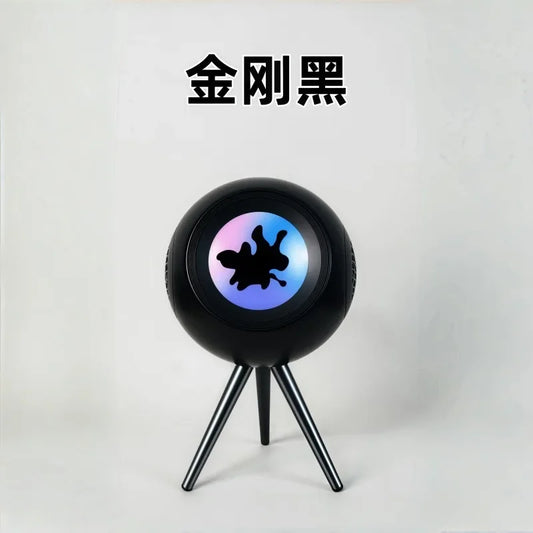 Touch Control and Dancing Magnetic Ferrofluid Display 30W Bluetooth Speaker with - LED Loudspeaker and Decorative 