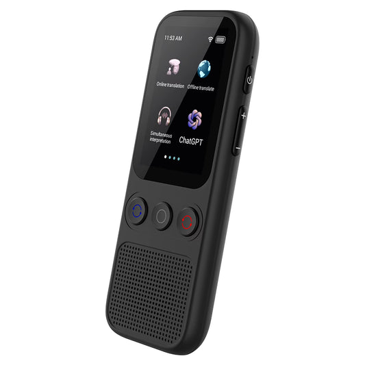 S80 AI Language Translator Device - Voice Translation in 138 Languages, 17 Offline Capabilities, and Simultaneous Interpretation
