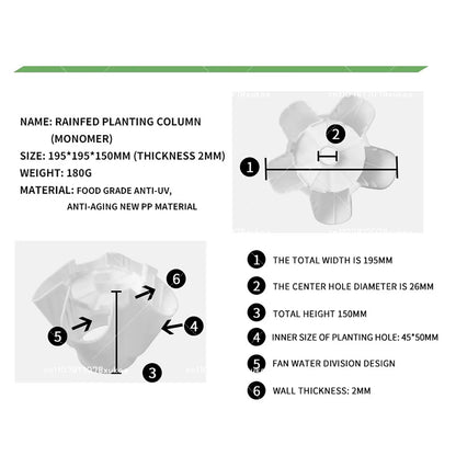 Vertical Hydroponic Garden Tower with Timer - 45/18 Hole Soilless Vegetable Planter System