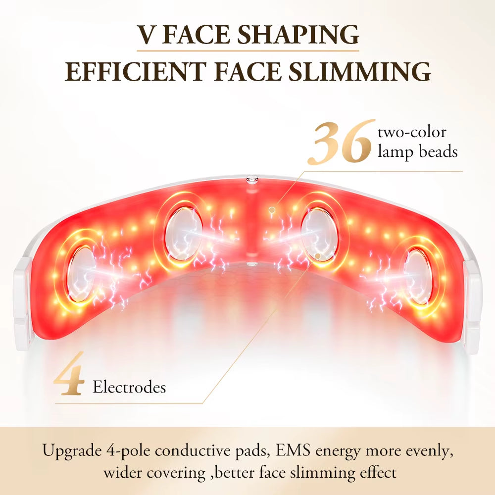 ANLAN V-Face Lifting Device with EMS Technology for Double Chin Reduction and Facial Slimming