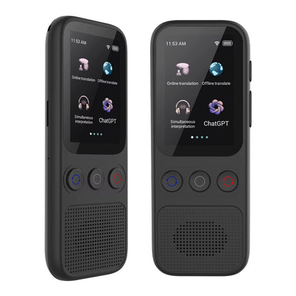S80 AI Language Translator Device - Voice Translation in 138 Languages, 17 Offline Capabilities, and Simultaneous Interpretation