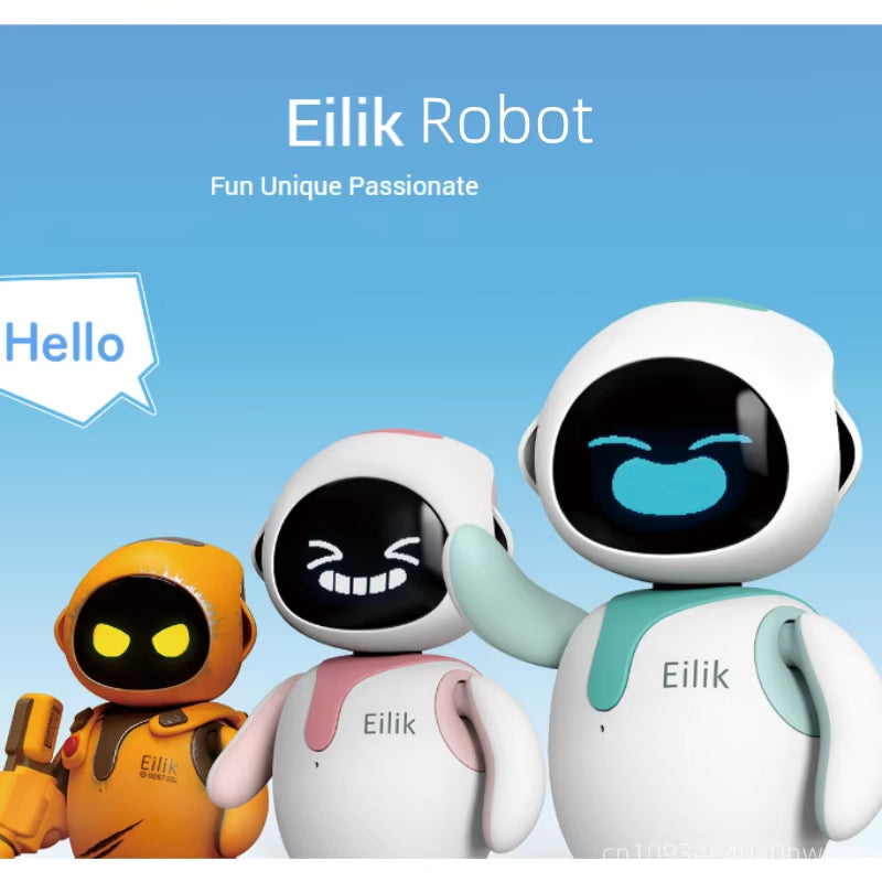 EMO EILIK Intelligent Interactive Desktop Robot with AI Automation and Multi-Functional Touch Features