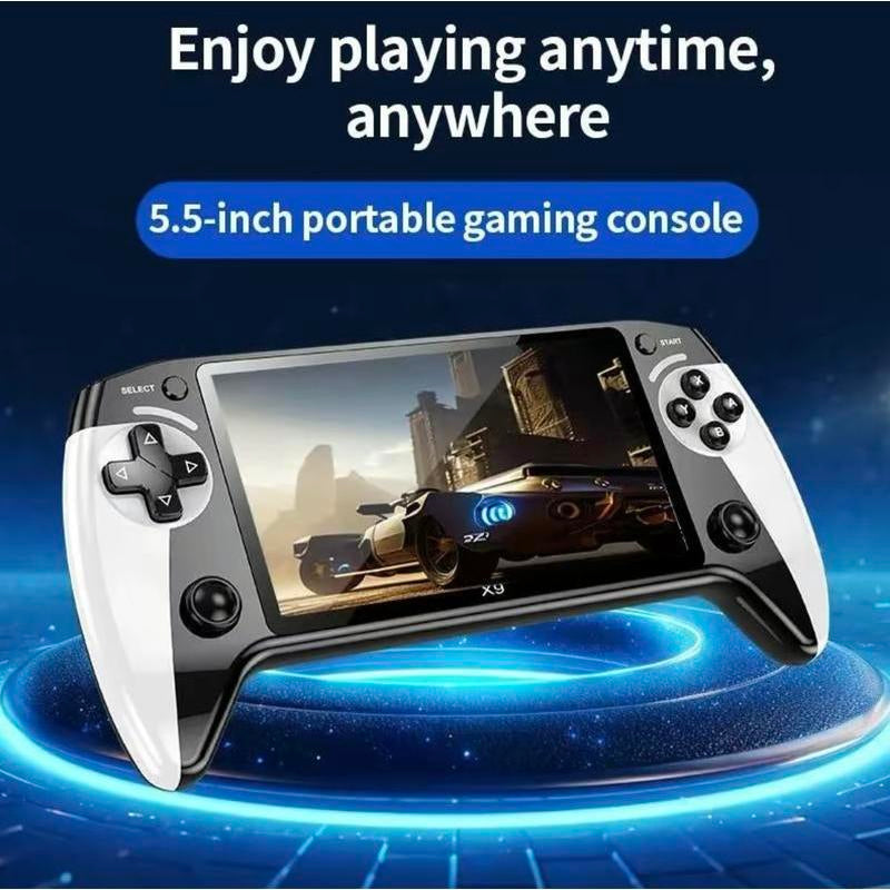 X9 Handheld Game Console, Rechargeableportable Game Console with Built-In 10 Emulatorgames,Handheld Game Console for Home &Travel,Protective,Gaming Products,Controllergrips,Durability Консоль Gameboy Overstockcollectibles Game Stick Pro
